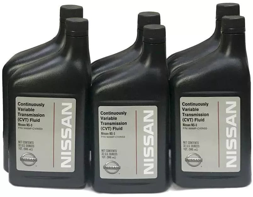 Quarts Genuine Nissan CVT Transmission Fluid NS3 - 999MP-CV0NS3